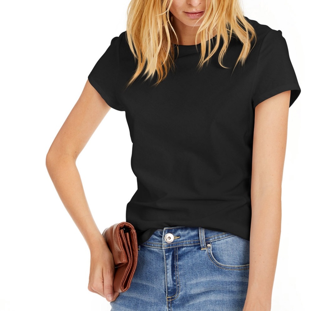 INC Cotton Crewneck Top